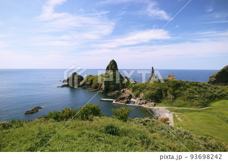 夏の国賀海岸 島根県隠岐諸島 夏の国賀海岸 島根県隠岐諸島 93698242