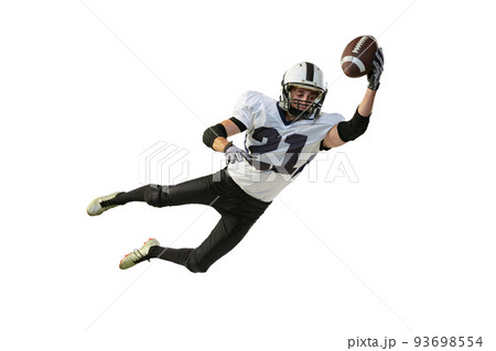 American football player during the game Stock Photo by ©Zoff-photo  107650740