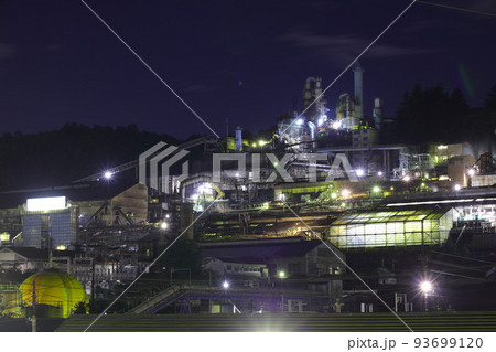 東邦亜鉛工場夜景　群馬県安中市 93699120