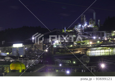 東邦亜鉛工場夜景　群馬県安中市 93699121