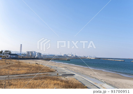 冬の原釜海水浴場 冬の原釜海水浴場 93700951