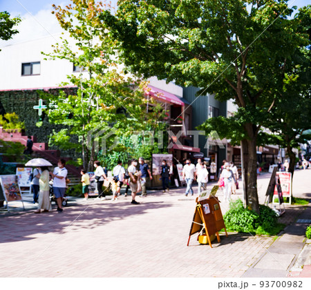 軽井沢　旧軽通り　旧軽井沢　旧軽銀座　【 オシャレ な 軽井沢 の メインストリート 】 93700982
