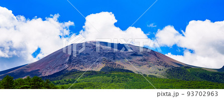 浅間山　東側　東斜面　活火山　【 軽井沢 の 観光名所 】 93702963
