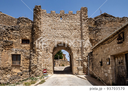 Maderuelo is an ancient medieval village in Segovia province Castile Leon Spain 93703570