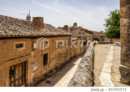 Maderuelo is an ancient medieval village in Segovia province Castile Leon Spain 93703572