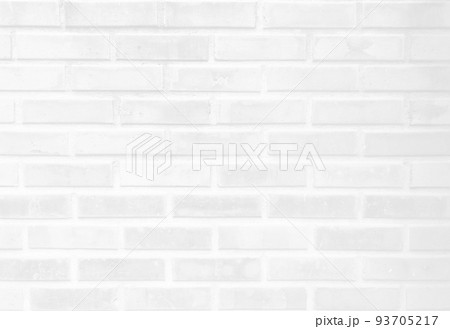 Modern white vintage brick wall texture for background retro white  Washed Old Brick Wall Surface Grungy Shabby Background weathered texture stained old stucco light gray and paint white brick wall. 93705217