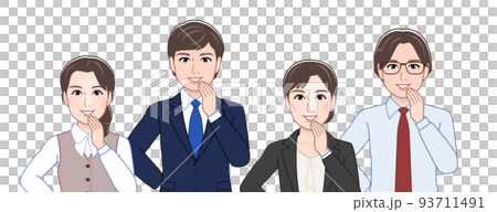 商務場景4人版 商務場景4人版 93711491