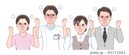 医療現場の4人 93711601