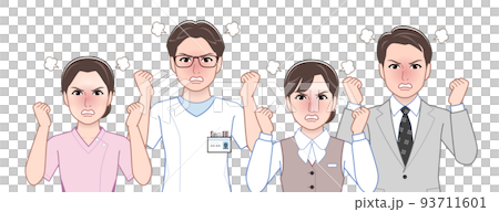 医療現場の4人 93711601
