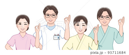 医療現場の4人 医療現場の4人 93711684