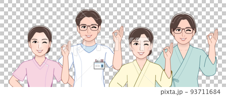 医療現場の4人 医療現場の4人 93711684