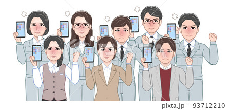 工場で働く人々 工場で働く人々 93712210