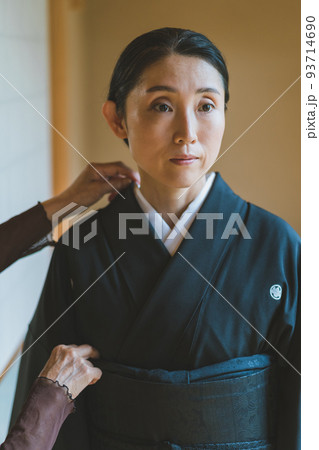 mourning kimono 93714690