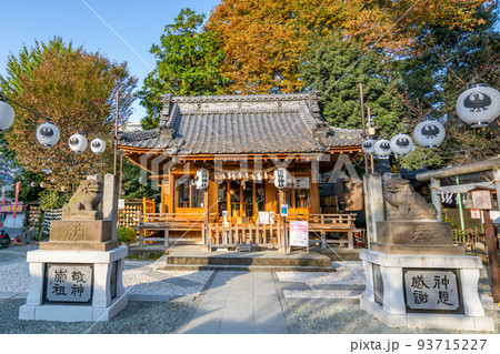 川越熊野神社　拝殿 93715227