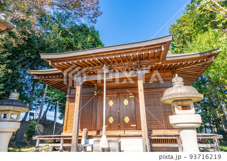 仙波日枝神社 赤坂にある日枝神社の本社 拝殿 仙波日枝神社 赤坂にある日枝神社の本社 拝殿 93716219