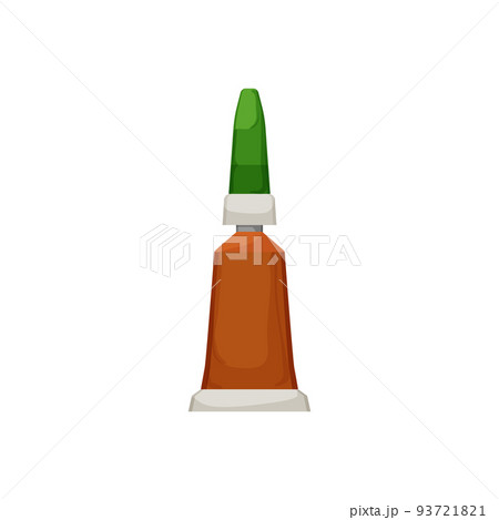 container glue bottle cartoon vector illustration 93721821