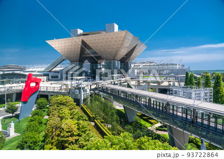 《東京都》東京ビッグサイトの街並み 93722864
