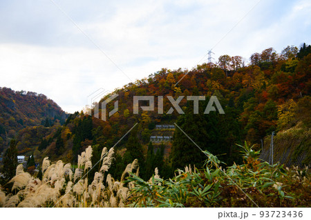 【新潟県　十日町市】清津峡 93723436