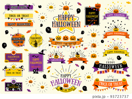 ハロウィン フレーム リボン セット 93723737