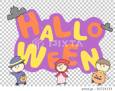 ゆるかわハロウィン(Halloween・紫) ゆるかわハロウィン(Halloween・紫) 93724133