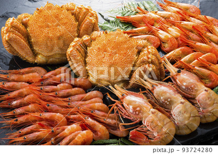 エビと毛ガニの集合イメージ 93724280