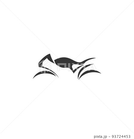 Motorcycle icon logo design illustration Motorcycle icon logo design illustration 93724453