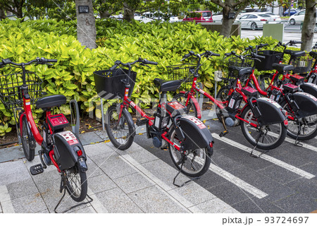 東京都のシェアサイクルのサイクルポート 93724697
