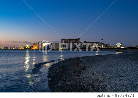 千葉ポートタワー 夜景 ビーチプラザ 千葉ポートタワー 夜景 ビーチプラザ 93724871