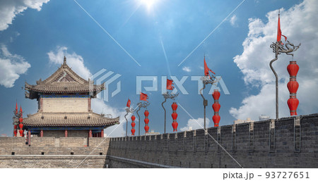Xian city wall. 93727651