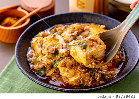 Chinese gourmet,Mapo Tofu. 93729433