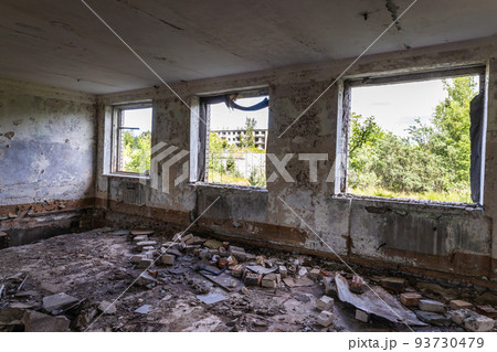 Abandoned secret Soviet Union military ghost town Irbene in Latvia Abandoned secret Soviet Union military ghost town Irbene in Latvia 93730479