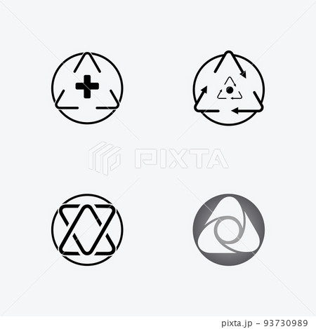 Pig Logo Icon vector illustration 93730989