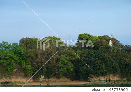 夕方の向島の風景　広島 93733906