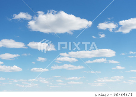 Blue sky with clouds Blue sky with clouds 93734371