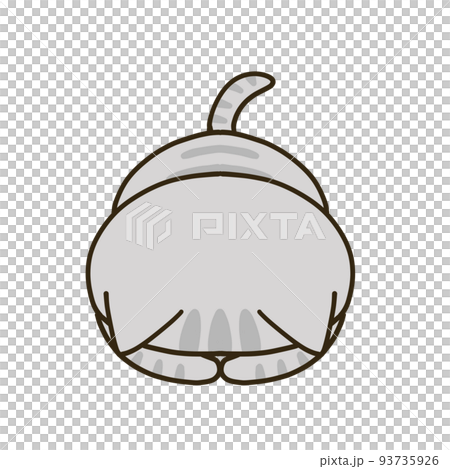 土下座をするサバトラ猫 土下座をするサバトラ猫 93735926