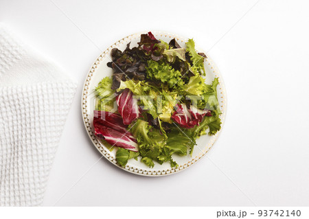 top view of vegan vegetable salad top view of vegan vegetable salad 93742140