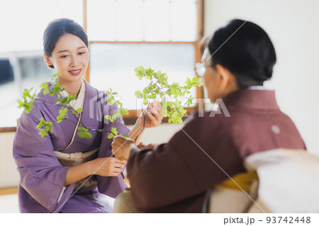 和室　着物　習い事　 93742448