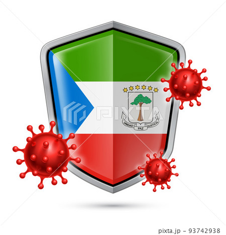 Shield Icon of Equatorial Guinea 93742938