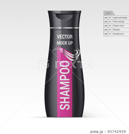 Plastic Bottle Shampoo 93742939