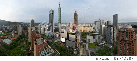 空撮 鳥瞰図 台湾 93743587