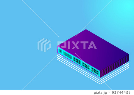 Isometric Switch with Up link Port Isometric Switch with Up link Port 93744435