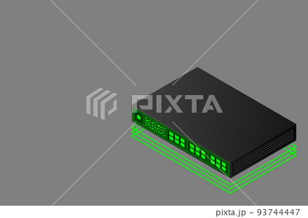 Isometric Switch with Up link Port Isometric Switch with Up link Port 93744447