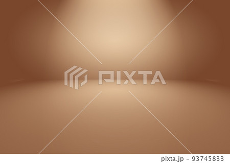 Abstract Smooth Brown wall background layout design,studio,room,web template,Business report with smooth circle gradient color 93745833