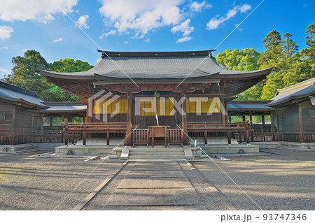 【作楽神社】 岡山県津山市神戸 93747346