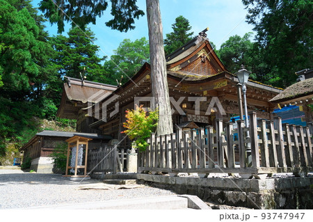 【因幡国一宮】宇倍神社　拝殿と本殿1　鳥取県鳥取市国府町 93747947