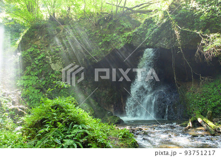 男鹿大瀑 秋田県 男鹿半島 男鹿大瀑 秋田県 男鹿半島 93751217