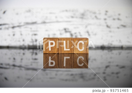 ビジネスイメージ(IT用語編)ブロック文字PLC ビジネスイメージ(IT用語編)ブロック文字PLC 93751465