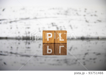 ビジネスイメージ(IT用語編)ブロック文字PL ビジネスイメージ(IT用語編)ブロック文字PL 93751466