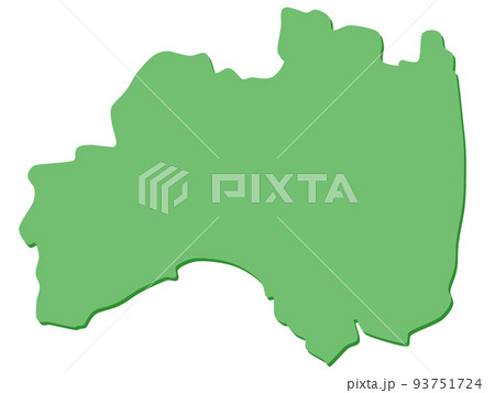 福島県の地図 93751724