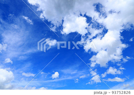 青空の風景、夏空、大空、真夏の風景【8月】 93752826